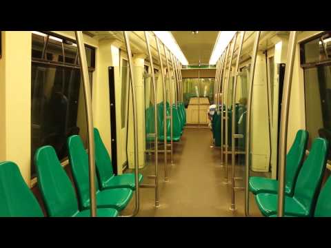 RET Metro Type B (5348) rit op Lijn C in de avond tussen Tussenwater & Spijkenisse Centrum