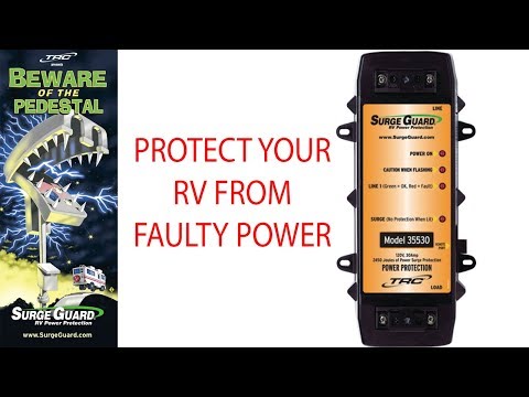 Installing a TRC Surge Guard in Our RV