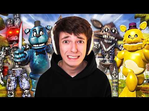 DOHRÁL JSEM VŠECHNY ANIMATRONIKY V HELLO NEIGHBOR!