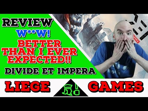 D.E.I. Review: My Type of Area Control Game or Why Area Control Games Don't Need to be 2+ Hours Long