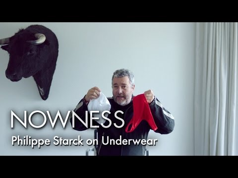 Designer Philippe Starck on Underwear