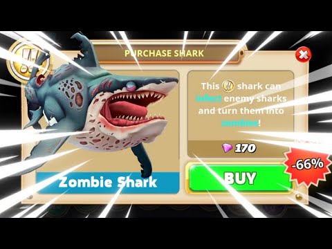 GET ZOMBIE SHARK 66% OFF (JAWSOME DISCOUNT) - Hungry Shark World