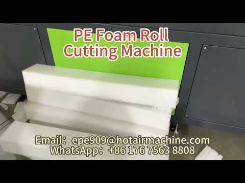 EPE XPE Foam Roll Cutting Machine | How To Cut A PE Foam Roller | PE EVA Foam Roll Cutting Machine