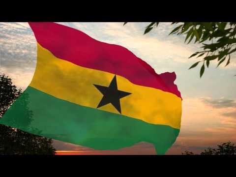 National Anthem of Ghana ✪ L'hymne national du Ghana (Nationalhymne Ghana)