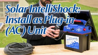 Solar IntelliShock: Install as Plug-in (AC) Unit