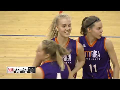 LSBL PUSFINĀLS, RSU - TTT Juniores, 1.spēle