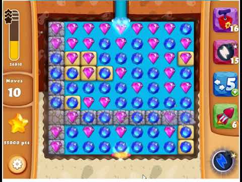 Diamond Digger Saga Level 375 - No Boosters