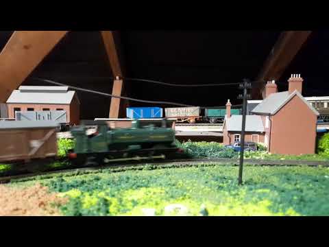 GWR pannier tank goods train