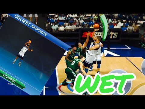 THE UGLIEST JUMPSHOT CHALLENGE! (IT'S ACTUALLY WET!) NBA 2K19 MOBILE My Career EP 26
