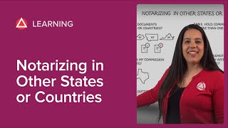 Can I Notarize Documents In Other States Or Countries