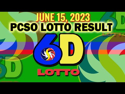 6D LOTTO 9PM RESULT TODAY JUNE 15, 2023 #6dlotto #lottoresult #lottoresulttoday