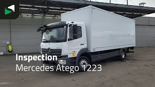 Mercedes-Benz Atego 1223 4X2 12tonner 1500kg Ladebordwand Automatic Euro 6 box truck for sale - Image 4 | Autoline ZW Mercedes-Benz Atego 1223 4X2 12tonner 1500kg Ladebordwand Automatic Euro 6 box truck | Image 4 - Autoline
