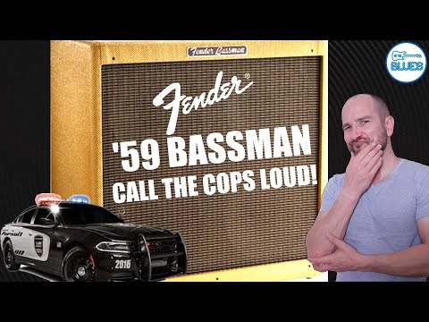 Fender 59 Bassman LTD Guitar Amplifier, Lacquered Tweed image 7