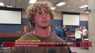 UW-Platteville students frustrated over lack of information
