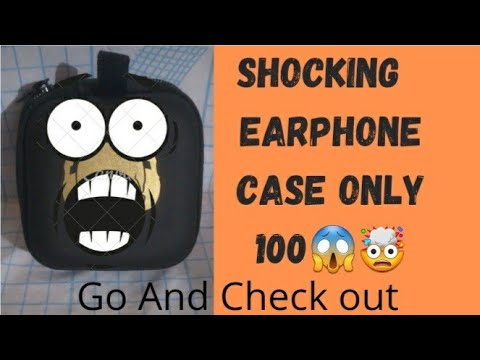 ||😱Shocking Earphone Case|| Unboxing And Review ||Only 💯