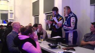 World's worst acting. Ricky Bobby skit by Ben and Peter.