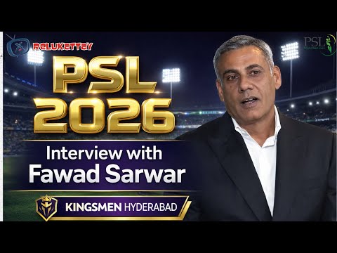 PSL 2026 Interview: Fawad Sarwar on Kingsmen Hyderabad Vision, Draft Plans & League Expansion