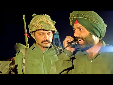 अगर सुबह तक हमे कुछ सपोर्ट नहीं मिला तो हम कैसे रहेंगे ? - Sunny Deol बेस्ट सीन - Border Hit Scene