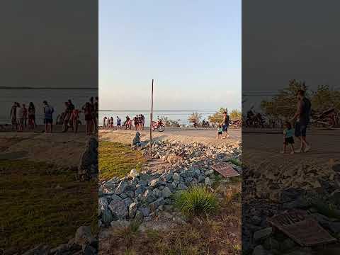 Rio Mearim onde ocorre a pororoca Anajatuba Maranhão