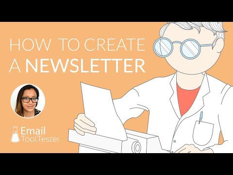 how to create a newsletter video