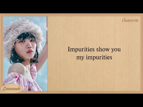 LE SSERAFIM Impurities Easy Lyrics