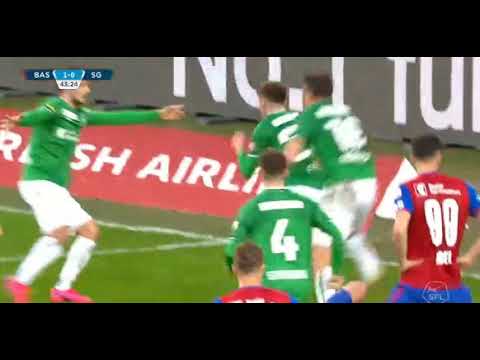 Bale  St Gallen  45'  1 1  Fazliji  St Gallen