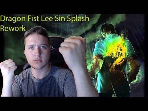 Dragon First lee Sin new splash art!