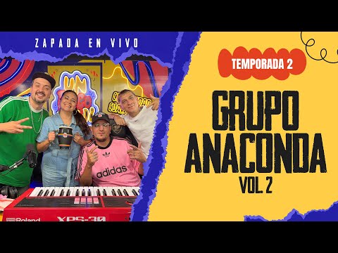 GRUPO ANACONDA Vol. 2 / Zapada EN VIVO en UN POCO DE RUIDO !