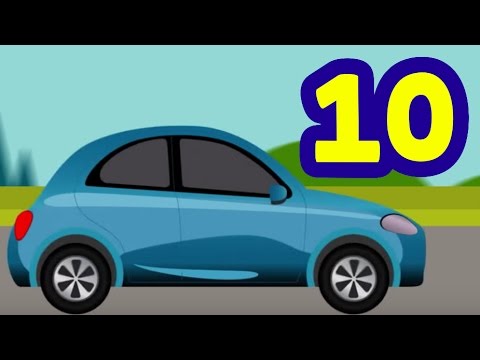 10 Küçük Araba - Sayı Saymayı Öğreniyoruz