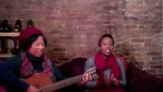 Nadia Washington and Jaime Woods sings 