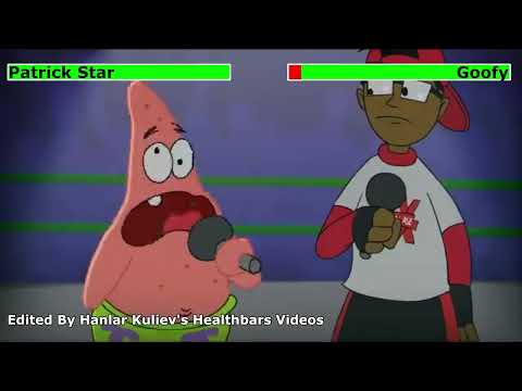Patrick Star vs. Goofy (Beatbox Battle) with healthbars