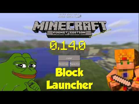 Minecraft PE 0.14.0 Block Launcher Compatible Video