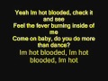 Foreigner - Hot Blooded with lyrics!