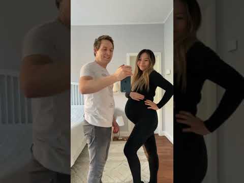 Pregnant Transformation 🤰🏼 Schwanger & nach Geburt mit Baby & 4 Kindern #Shorts | Mamiseelen