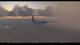 FSX Steam Edition Flight: Chasing the Sun - Jackson Hole to Boise