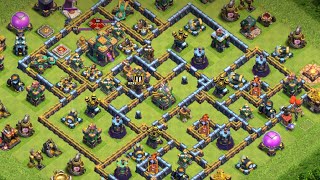 【クラクラ】クイヒードラゴンラッシュPart21 TH14全壊