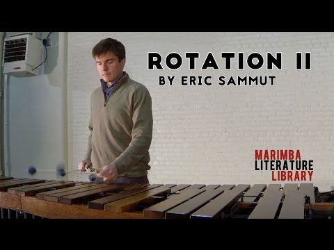 Rotation II, by Eric Sammut - Marimba Literature Library