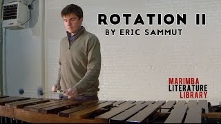 Rotation II, by Eric Sammut - Marimba Literature Library