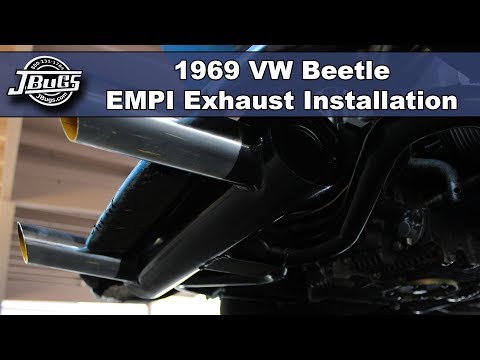 JBugs - 1969 VW Beetle - Exhaust & J-Tube Installation