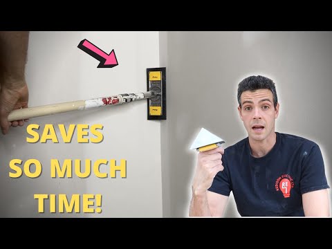 The BEST Drywall Sanding Tool For INSIDE CORNERS! So much faster!!!