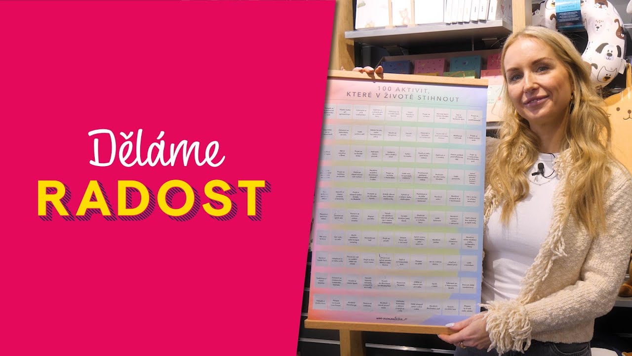 Stírací plakáty - představení