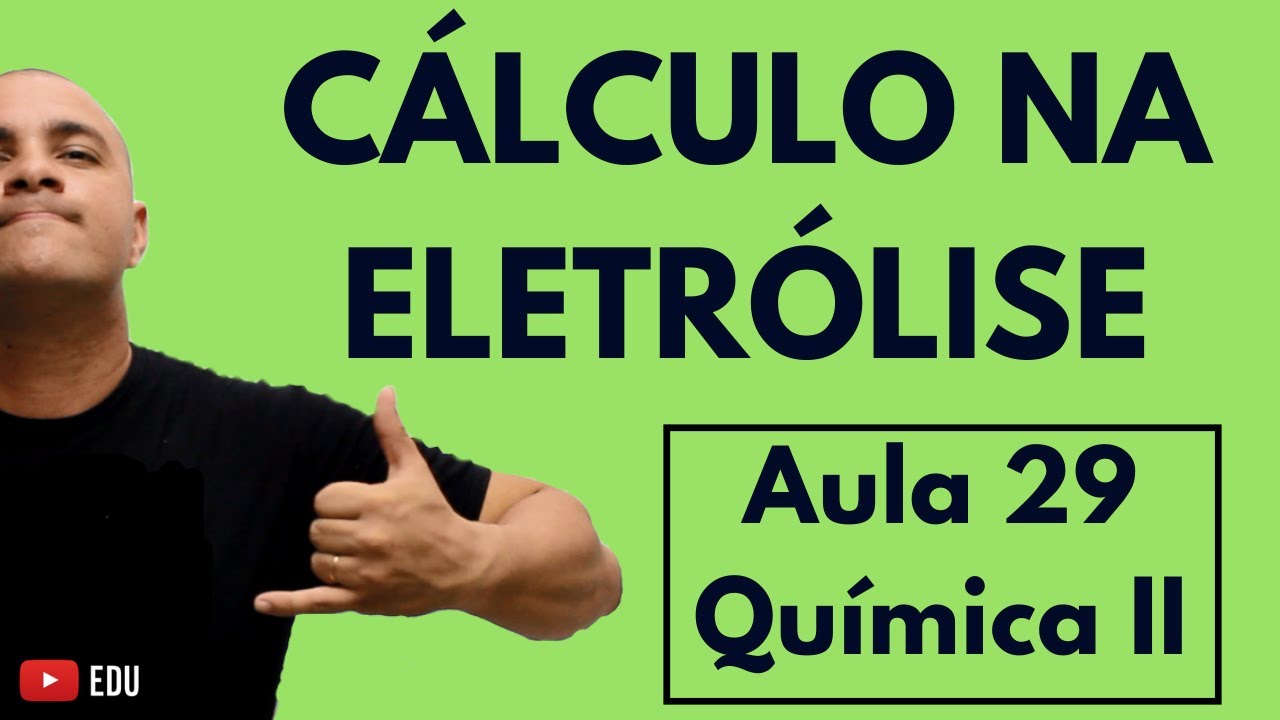 Estequiometria da ELETRÓLISE e Pilhas (ASPECTOS QUANTITATIVOS, FARADAY) | Aula 29 (Química II)