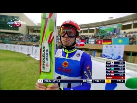 Olli Muotka - Ałmaty 2013 - 132.5m [HD]