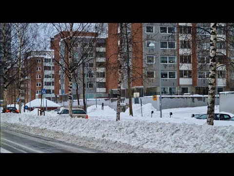 En vanlig vinterdag i Piteå