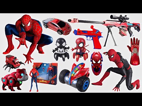 Marvel Toy Series Unboxing, Popular Spider-Man Toy Car, Marvel Popular Action Toy Gun