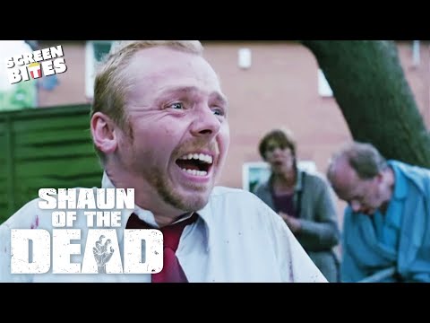 Just Over There Over 20 Garden Fences? | Shaun Of The Dead (2004) | Screen Bites