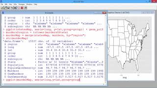 7.3.11 Visualization for Law and Order - Video 6: A Heatmap on the United States