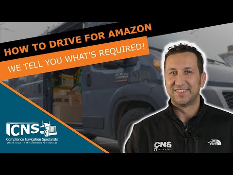 Part of a video titled What Is Required To Drive For Amazon Relay or Amazon Flex?