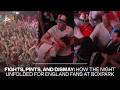 Fights Pints And Dismay How The Night Unfolded For England Fans At Boxpark Wembley
