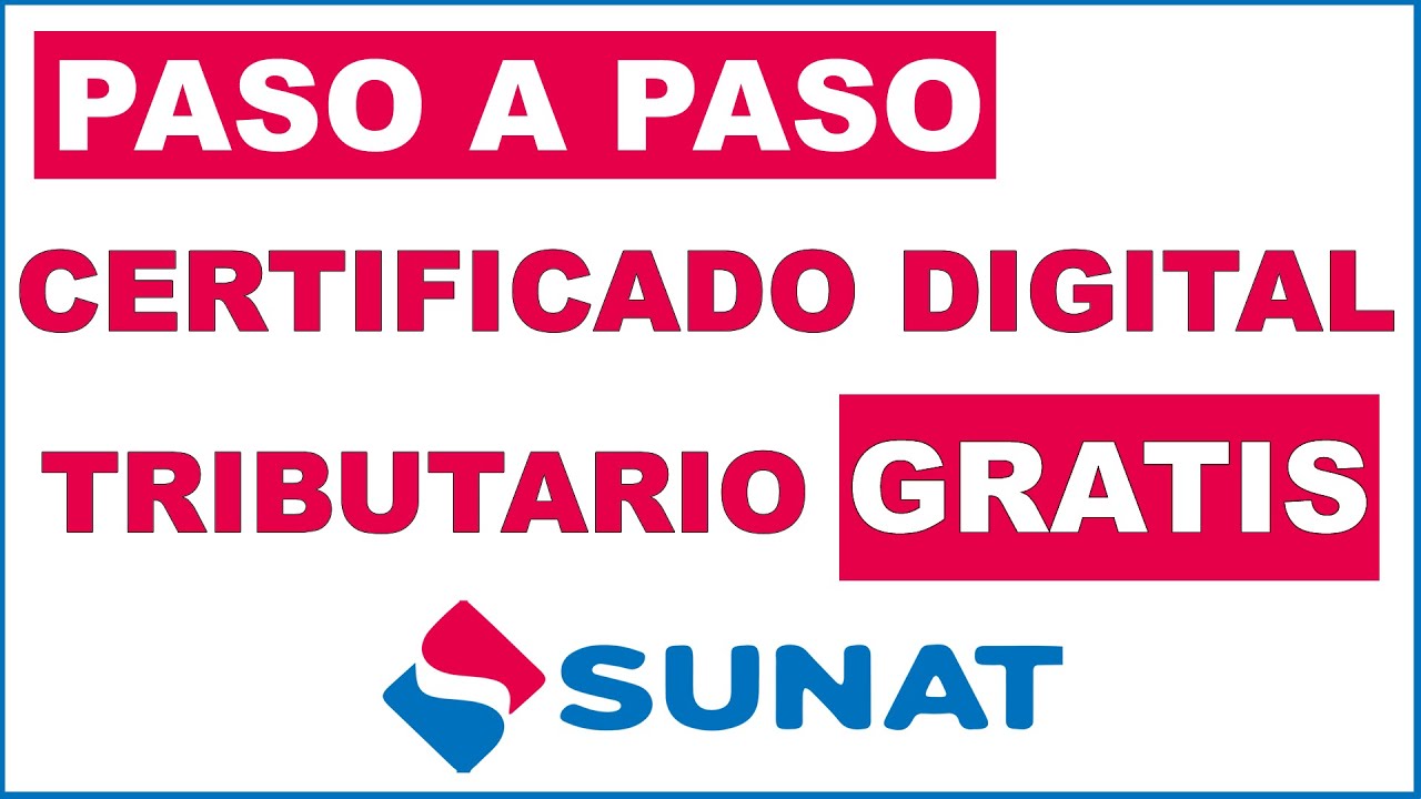 Cómo crear un certificado PFX para facturación electrónica paso a paso